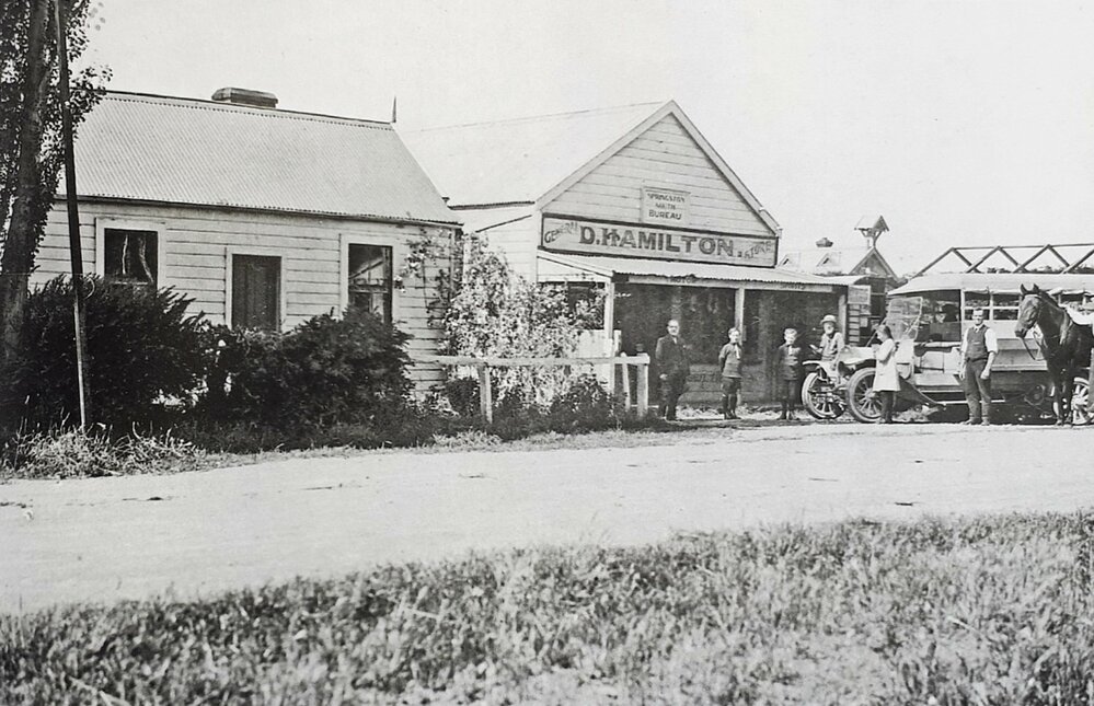Springston South D. Hamilton's Store, 1920s