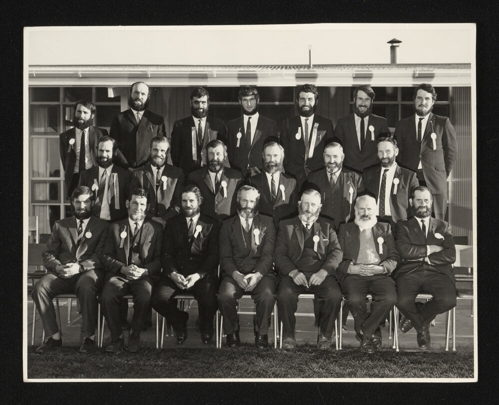 Halkett School 100th Anniversary 1970 - The Beard Growers