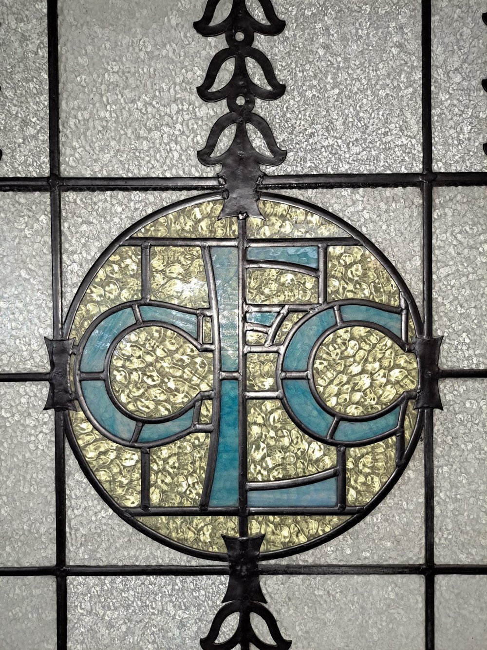 Window from 1927 Ellesmere County Council Building, Leeston