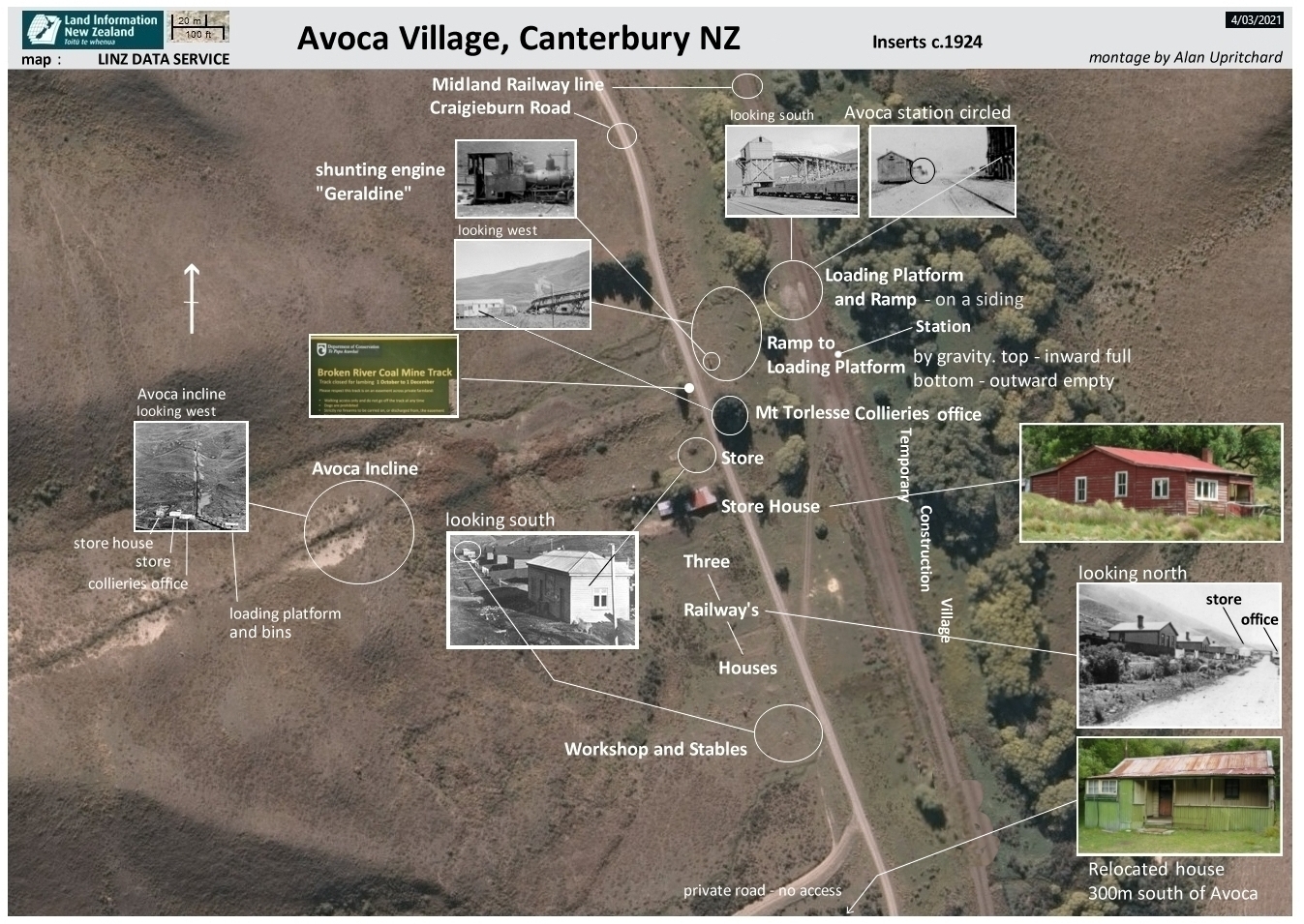 MTC3002 : Overview of Avoca Village area