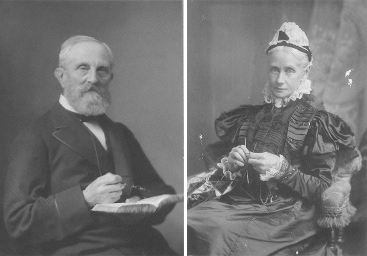 Portraits of Sir John Hall and Rose, Lady Hall