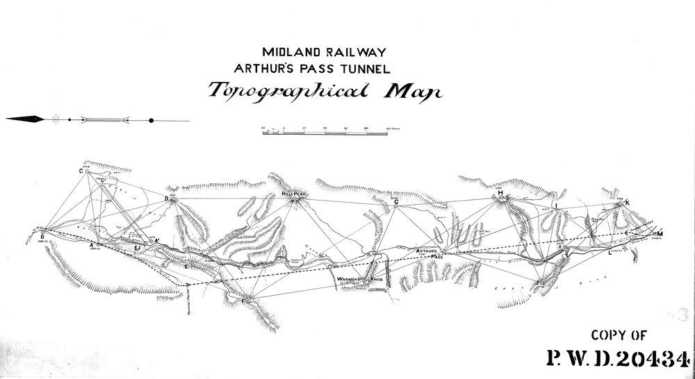Midland Railway Survey Map
