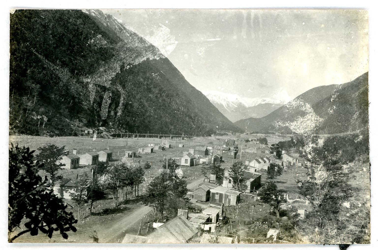 Ōtira Tunnel worker's huts 
