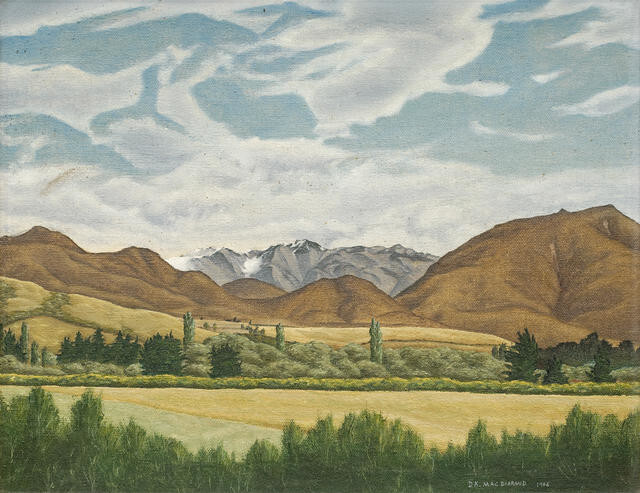 Hills from Annat, 1946