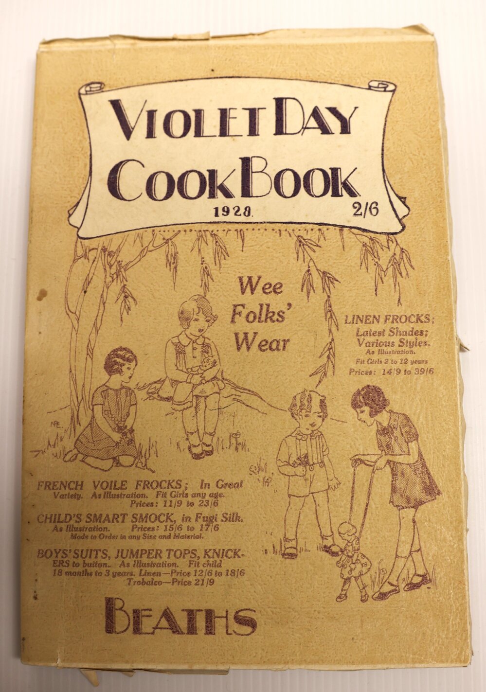 Violet Day Cookbook 1928