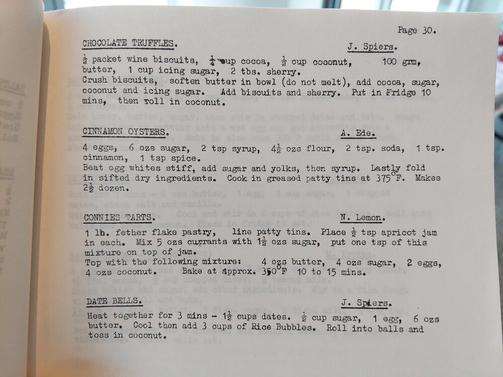 Alison Ede's Cinnamon Oysters