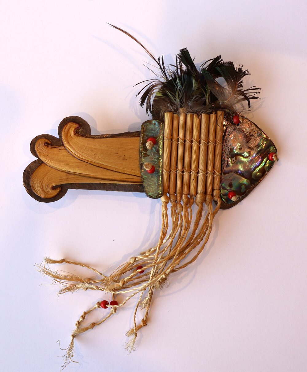 Cath Brown's fish brooch