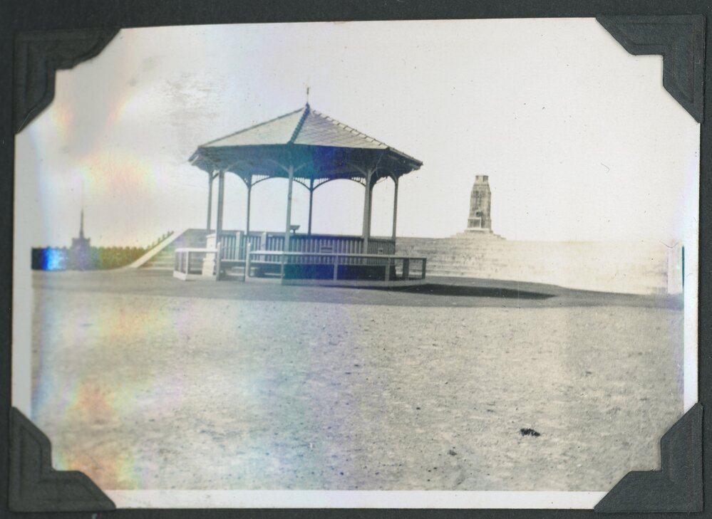 New Brighton pavilion and war memorial