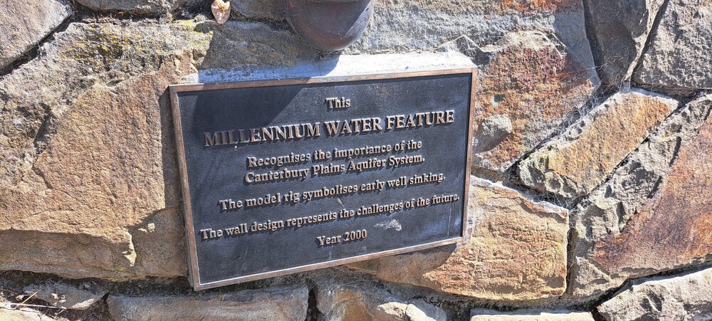Millennium Water Feature, Anderson Square, Leeston