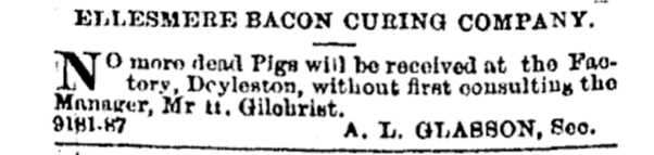 Ellesmere Bacon Curing Company