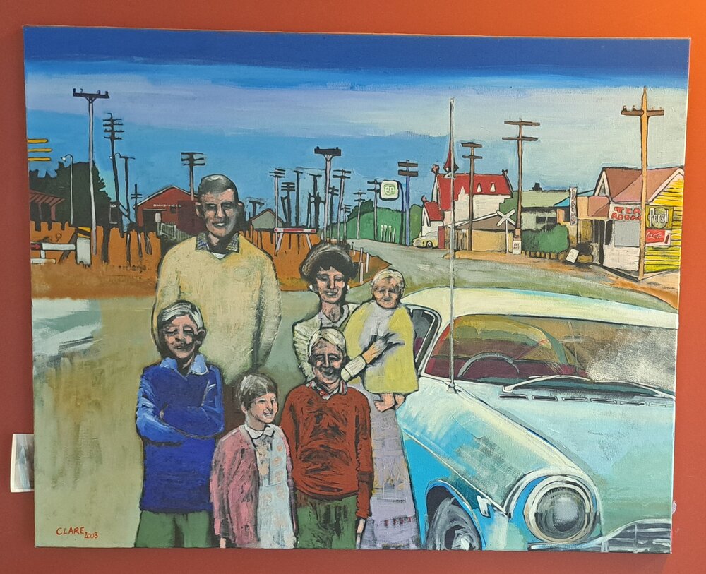 The story of the painting of the Barnett family of Dunsandel