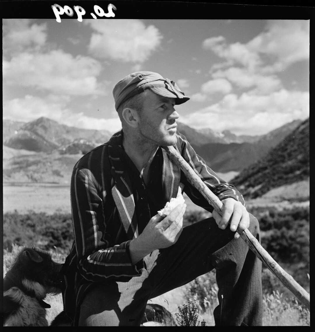 Shepherd at Grasmere Station