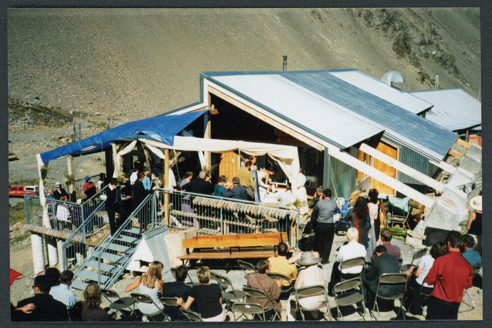 Hut opening at Mount Olympus ski field