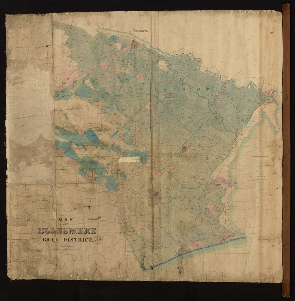 The black maps of Waitaha Canterbury