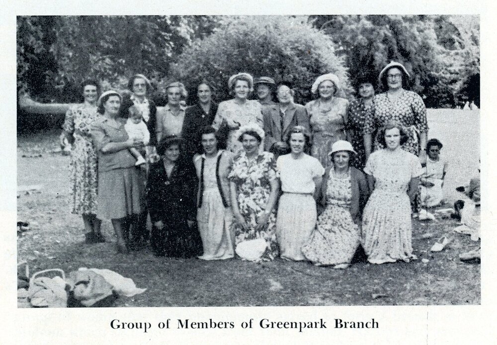 Members of the Greenpark branch of the Women's Division Federated Farmers