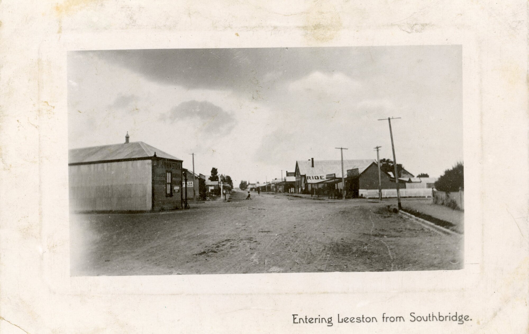 Entering Leeston from Southbridge