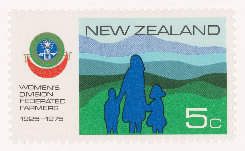 Women's Division Federated Farmers Stamp