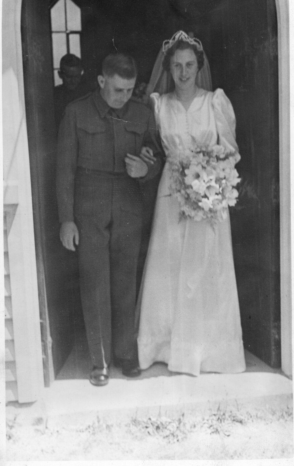 Wedding of John Strathearn Lawrey and Annie Calder, Kirwee