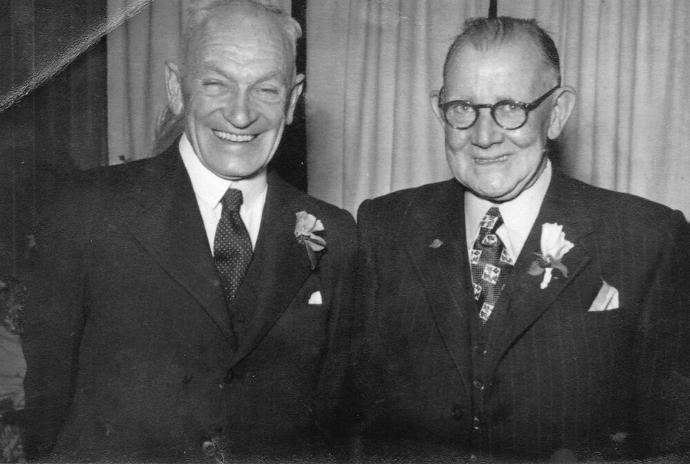 George Batstone and Frank Lawrey