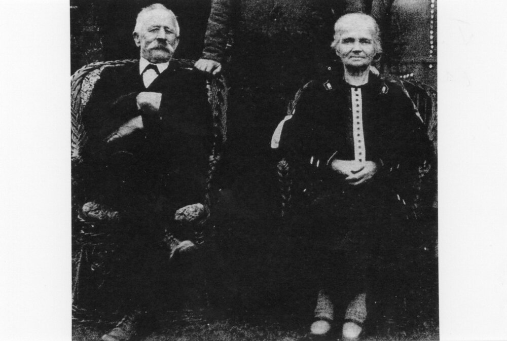 J. N. Lawrey and his wife Louisa Lawrey 