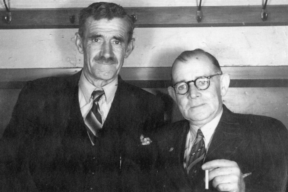 Dick Burleigh and Frank Lawrey 