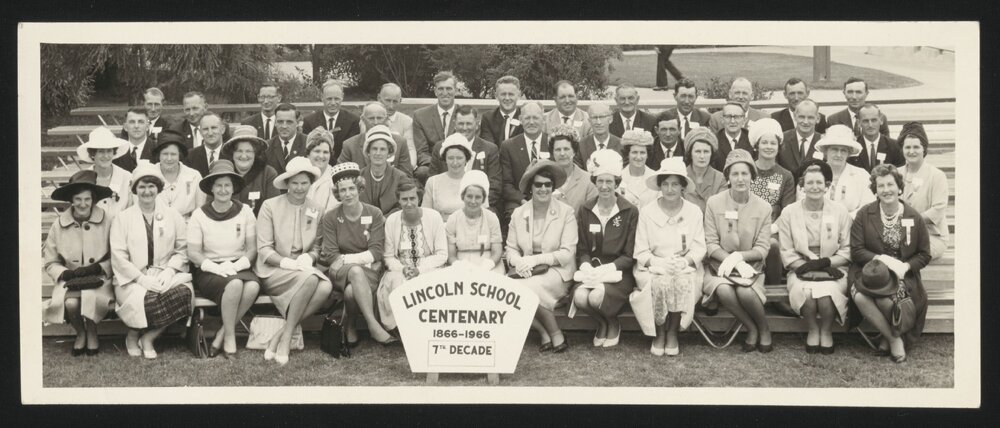 Lincoln School centenary 1866-1966 7th decade
