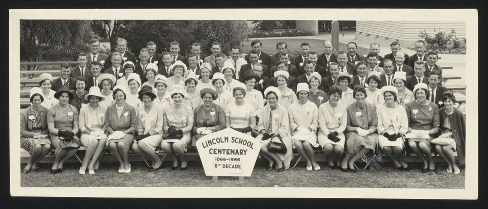 Lincoln School centenary 1866-1966 8th decade