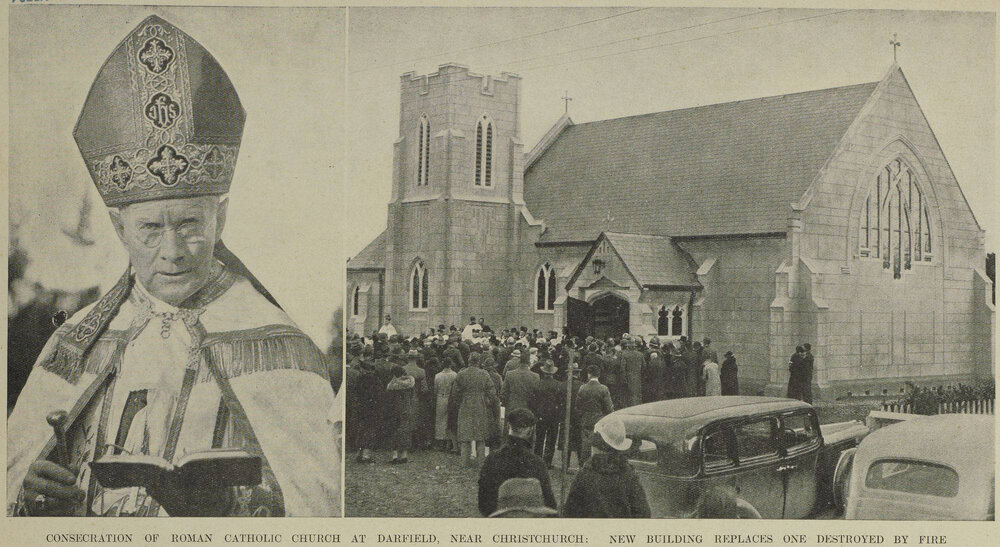 Consecration of St. Joseph's Catholic church, Darfield