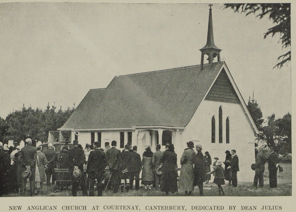 Opening of St Matthews Anglican Church, Courtenay