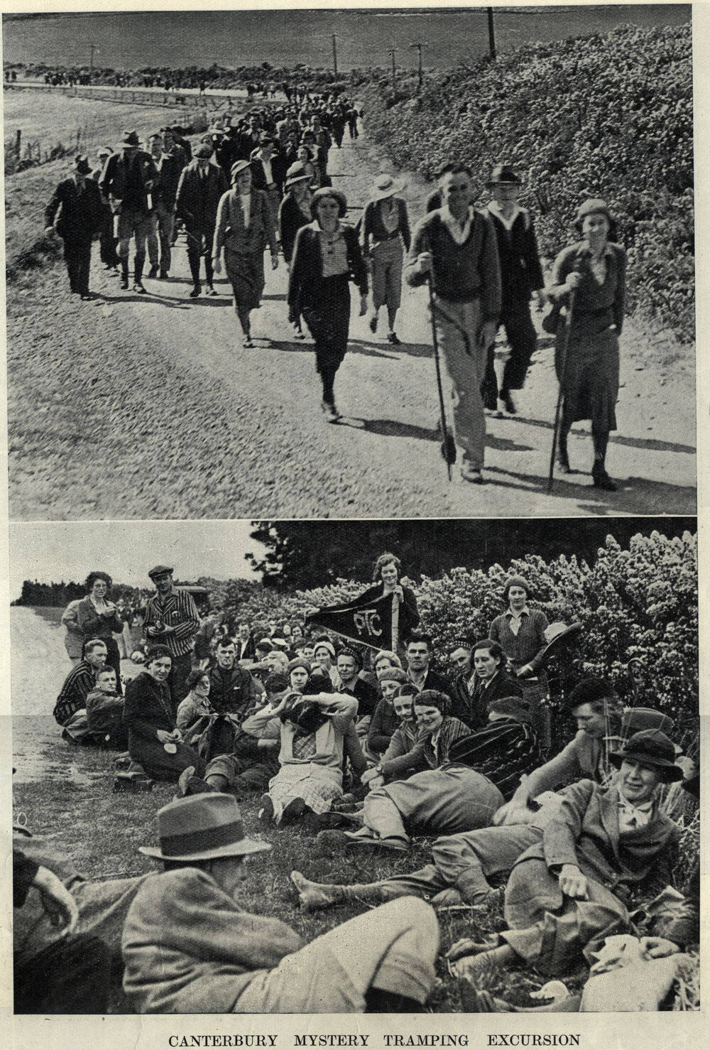 Canterbury mystery tramping excursion