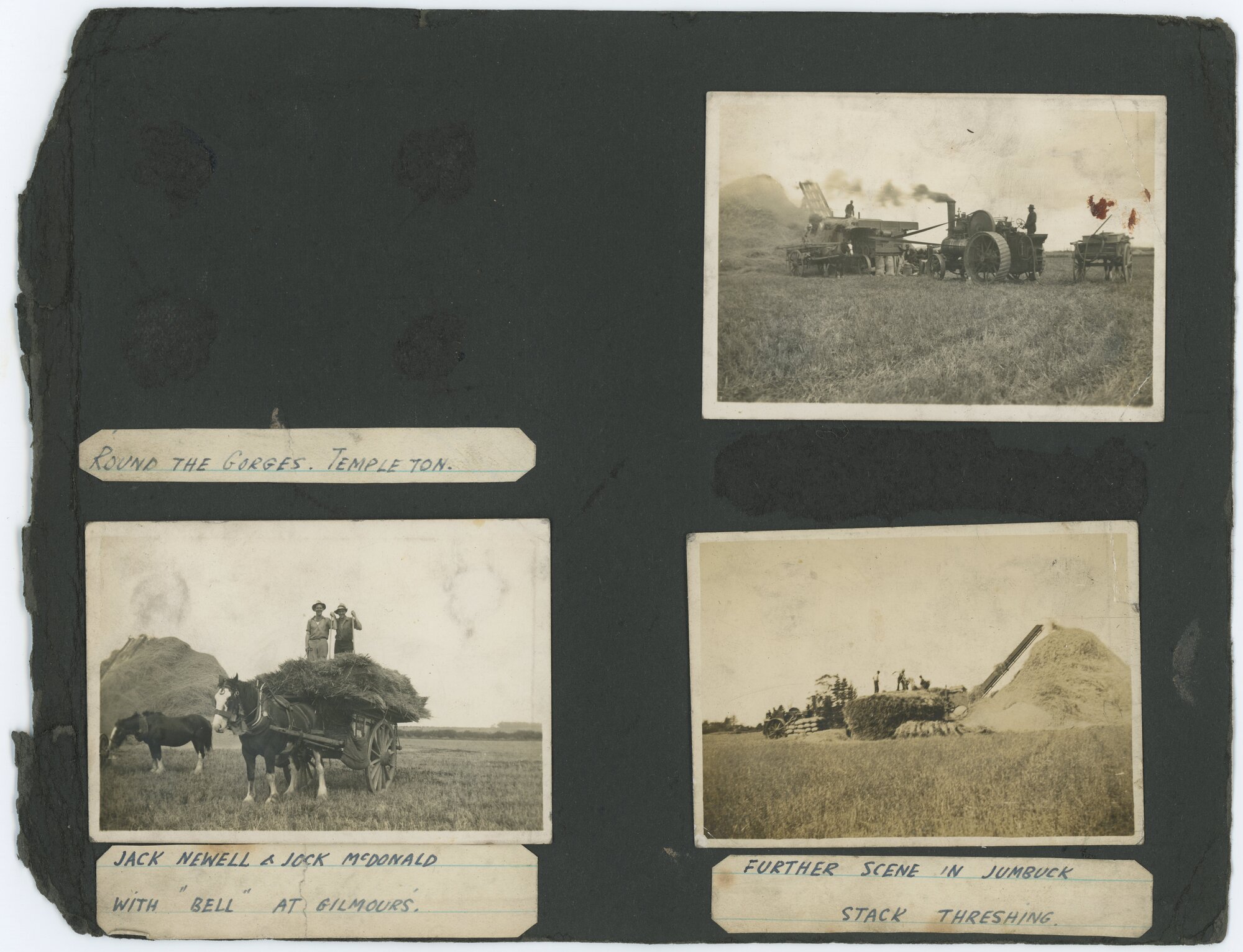'Harvest Time' photograph album