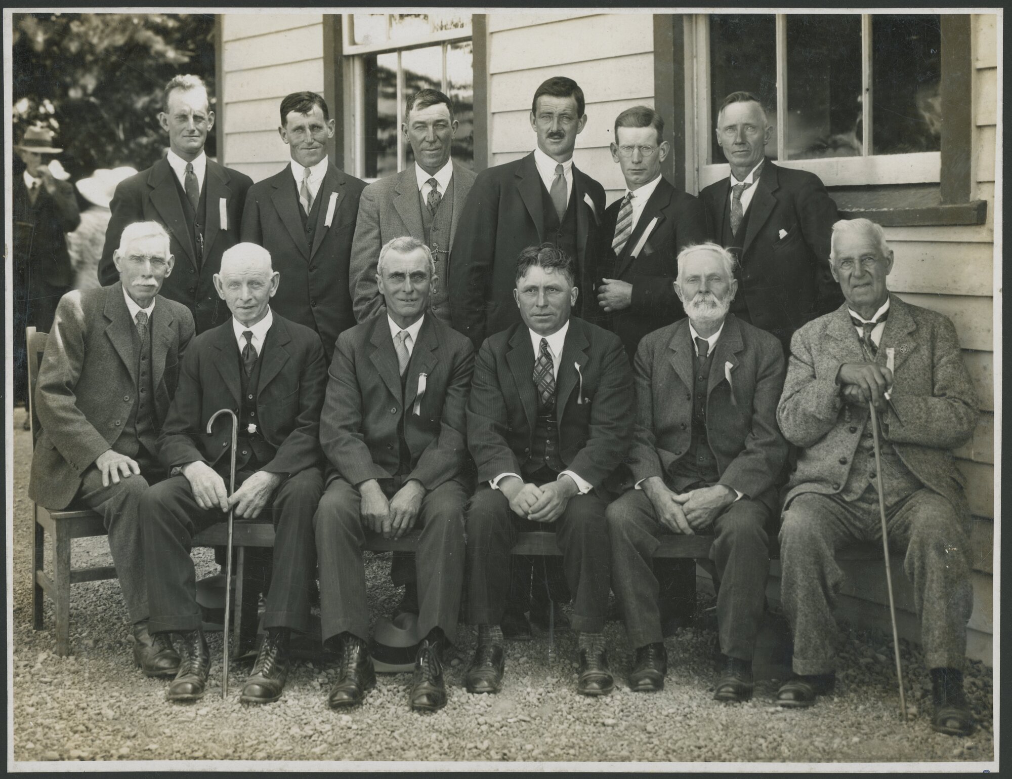 Group of former committee members of Russell's Flat School