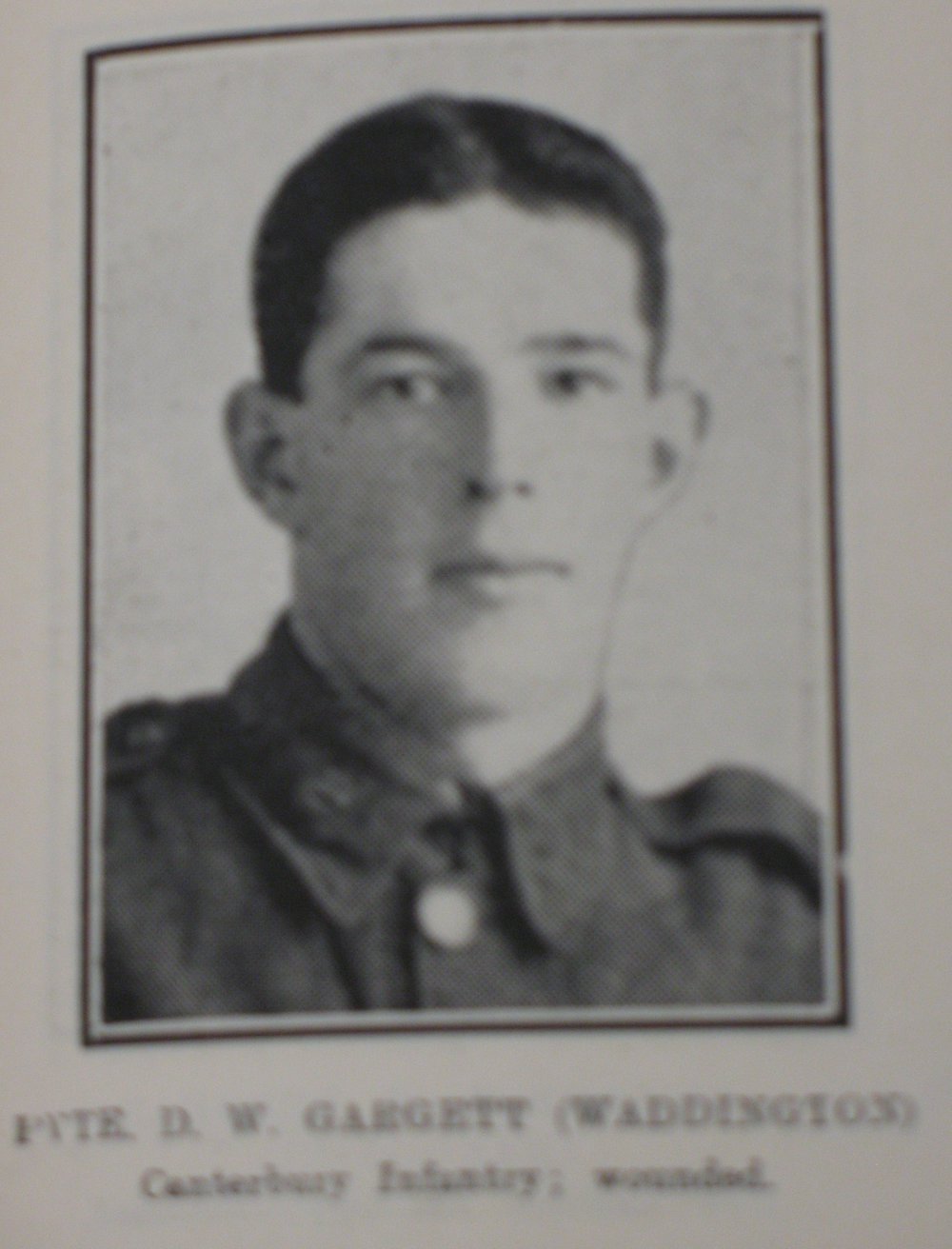 Private John William Gargett