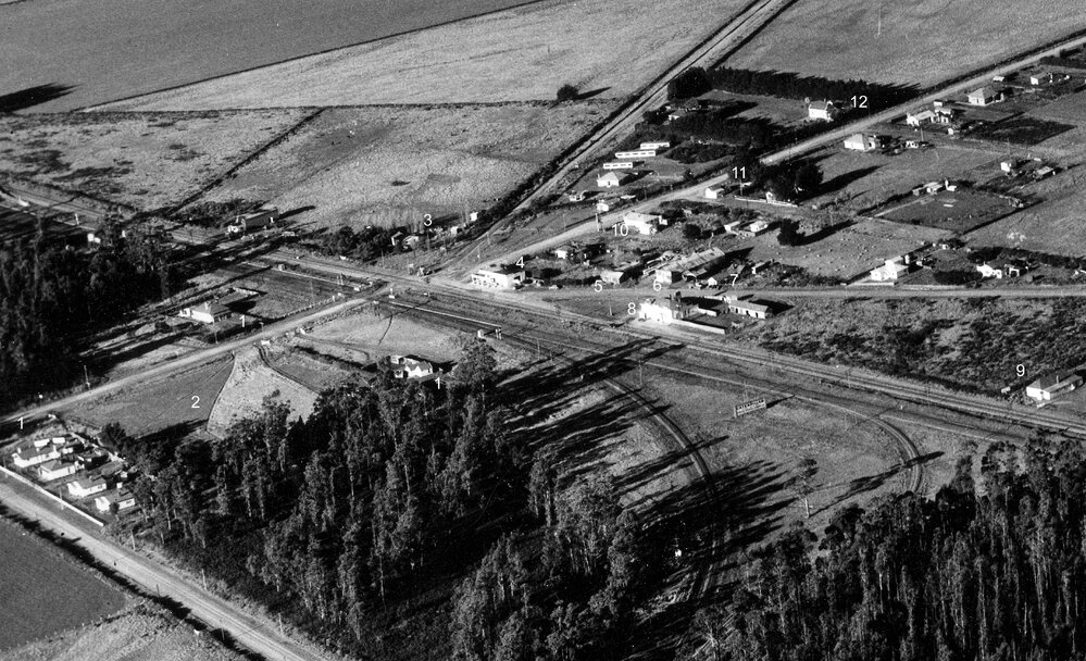 Rolleston from the northwest