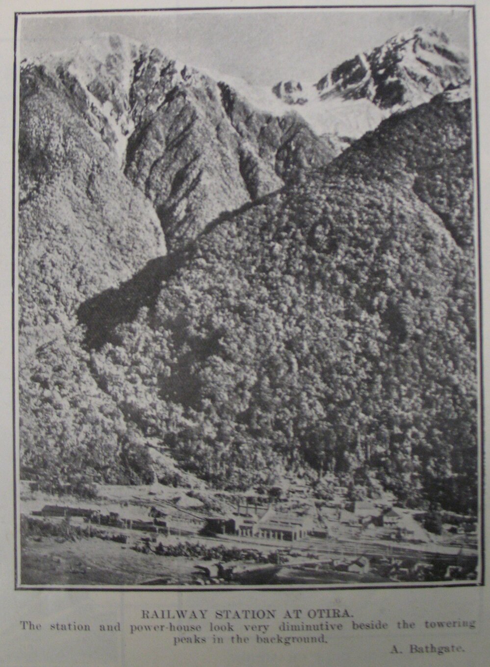 Ōtira railway station and powerhouse