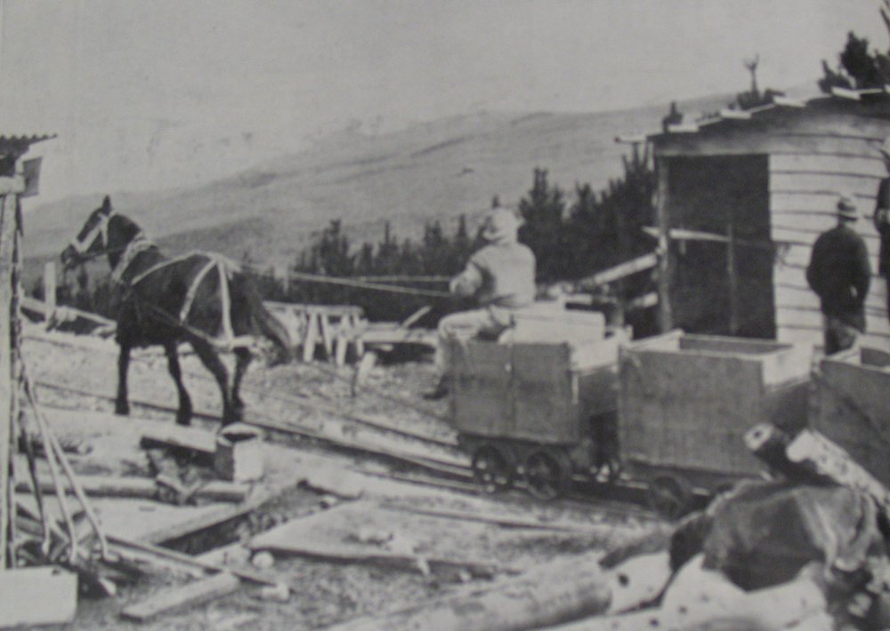 Lake Coleridge Tunnel tragedy, trucks removing spoil from the cuddy