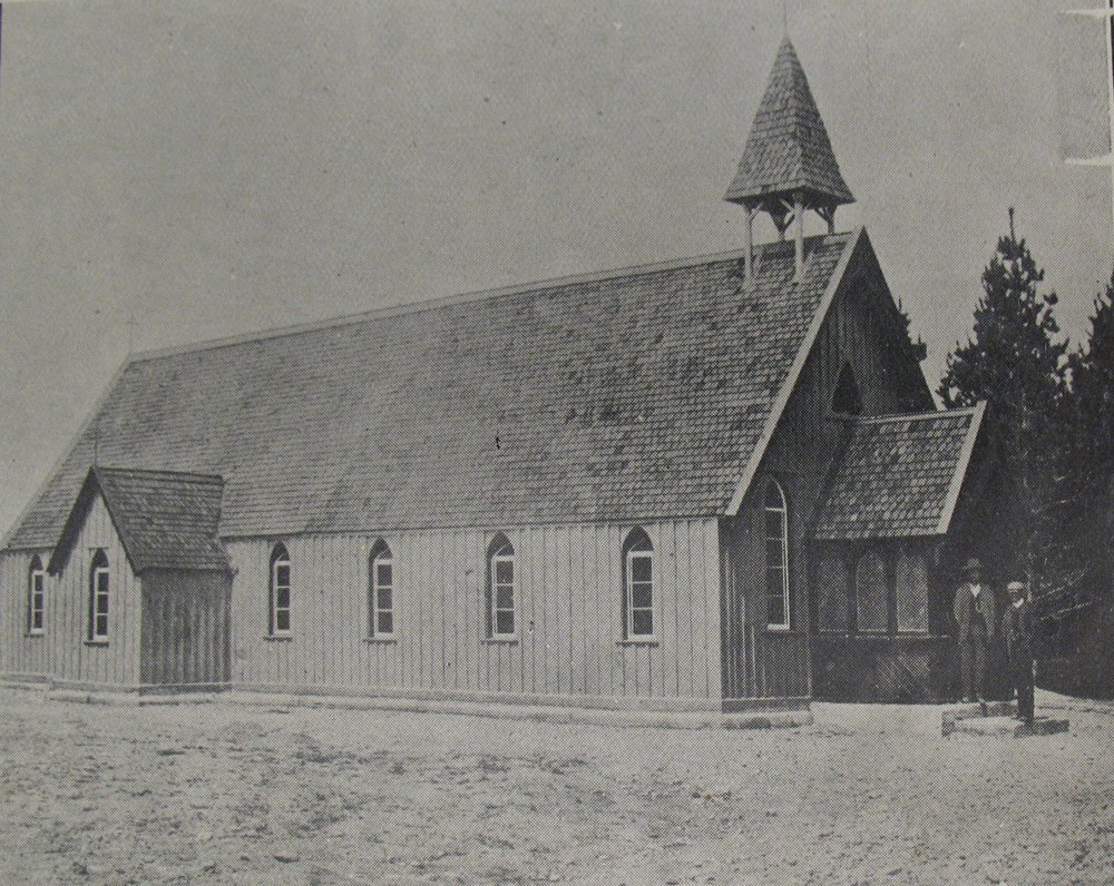 Burnham Church after relocation 