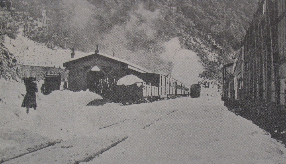 The Arthur's Pass station at the Canterbury end of the tunnel