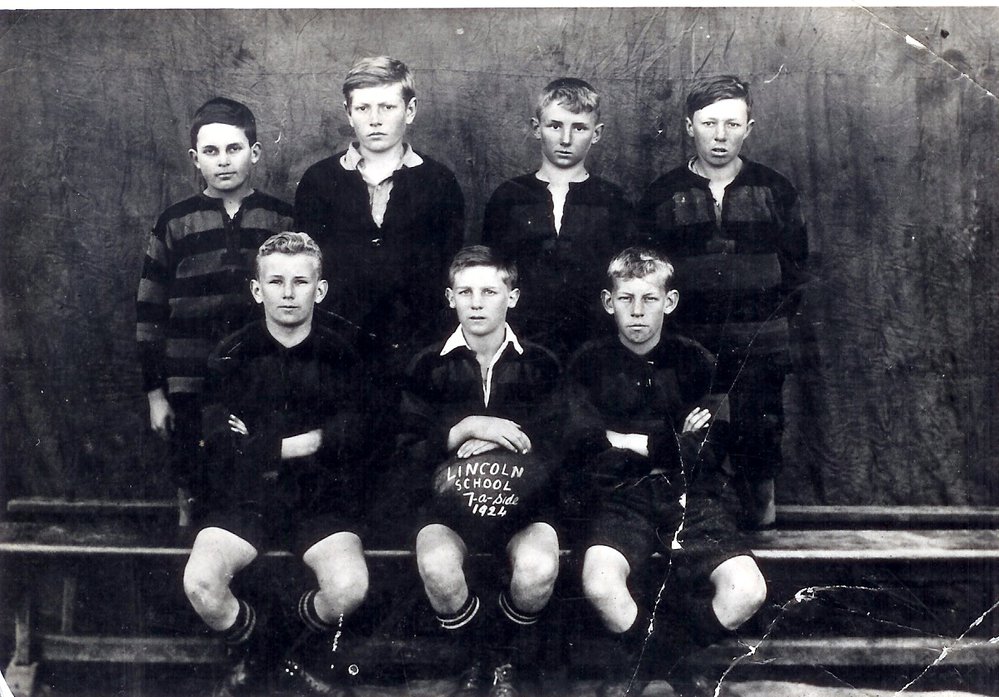 Lincoln Primary School Seven-a-side rugby team, 1924