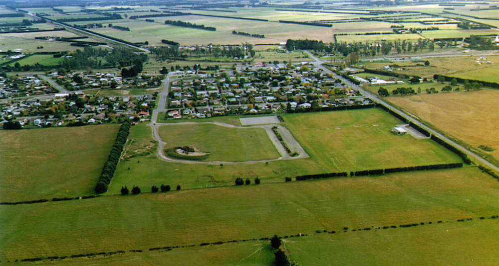 Aerial View of Rolleston Reserve