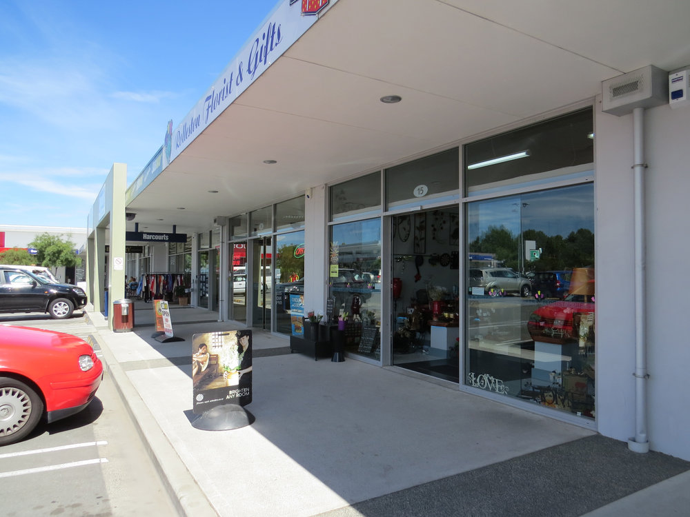 Shops in Rolleston Square, Rolleston, 2015
