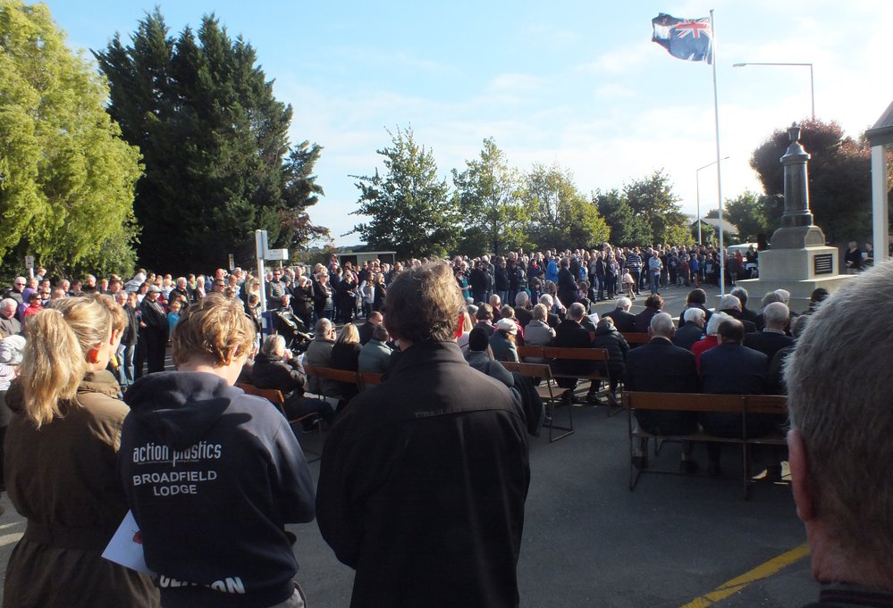 Anzac Service, Prebbleton 2019
