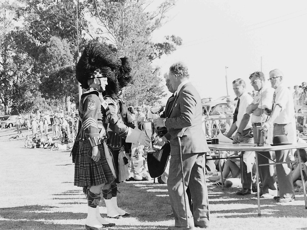 Pipe Band Award Ceremony