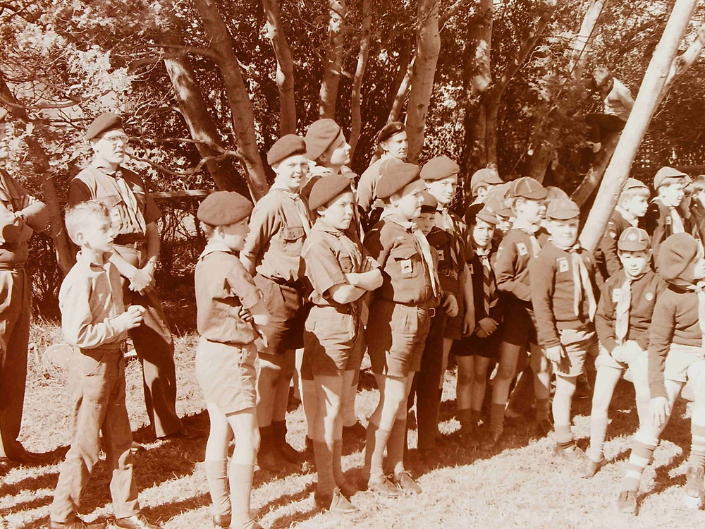 Scouts or cubs meeting