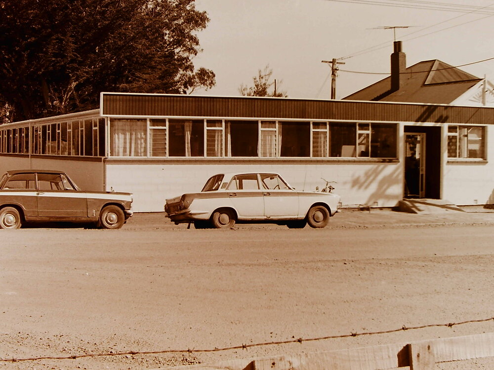 Exterior of clothing factory