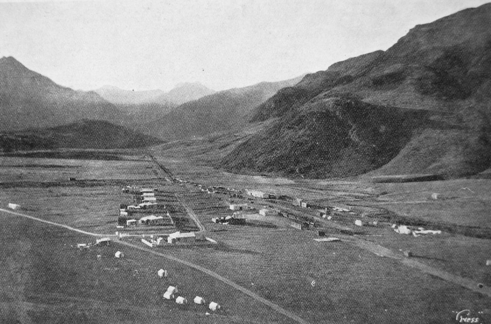 Cass railway station and township
