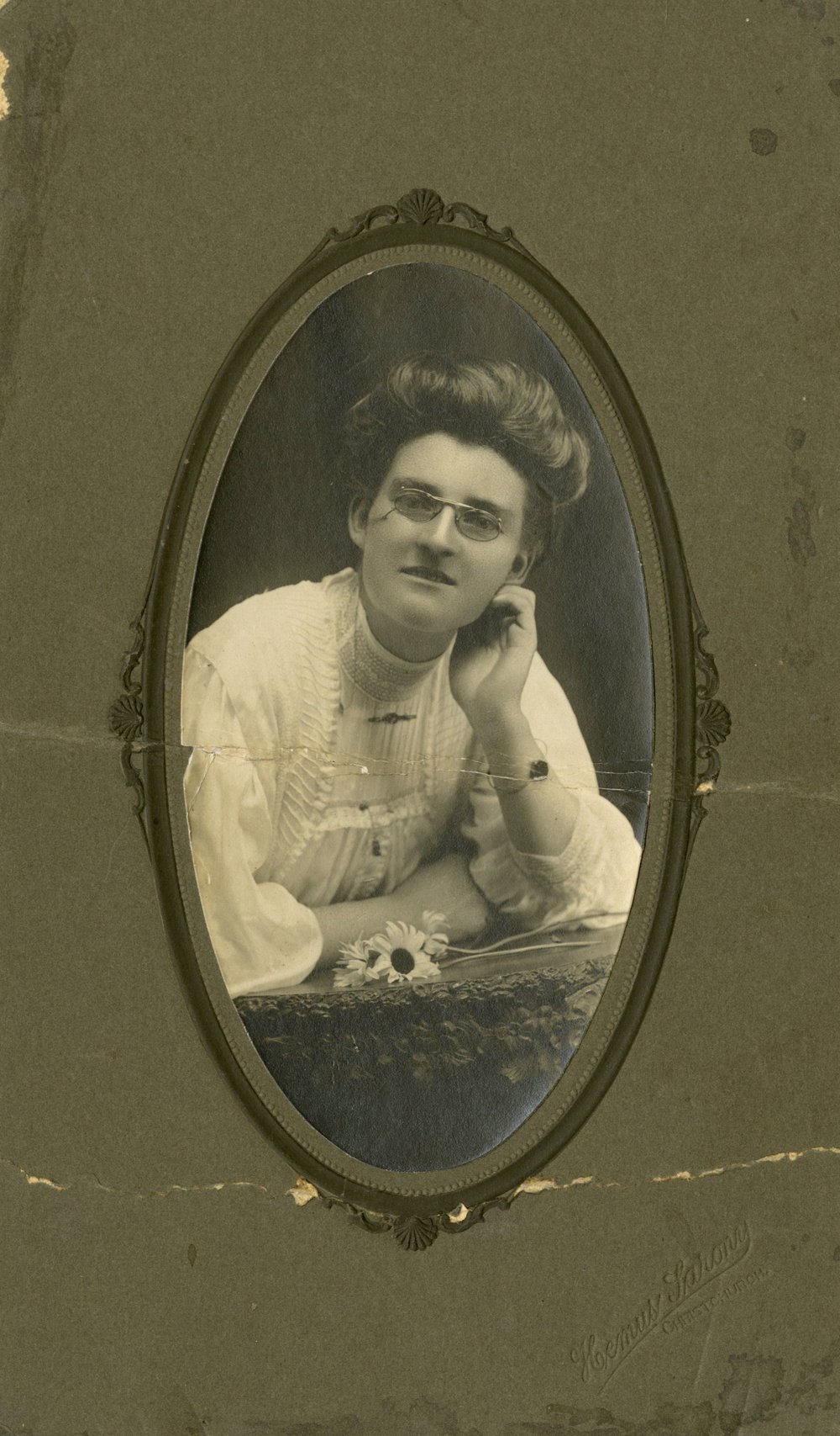 Portrait of Miss E. A. Wright
