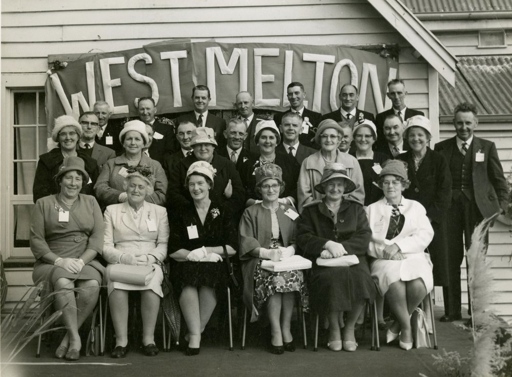 Group at West Melton School Centennial