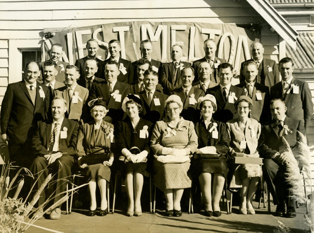 Group at West Melton School Centennial
