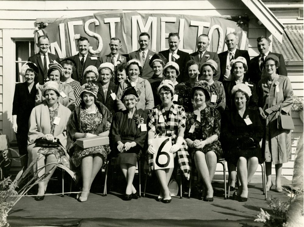 Group at West Melton School Centennial